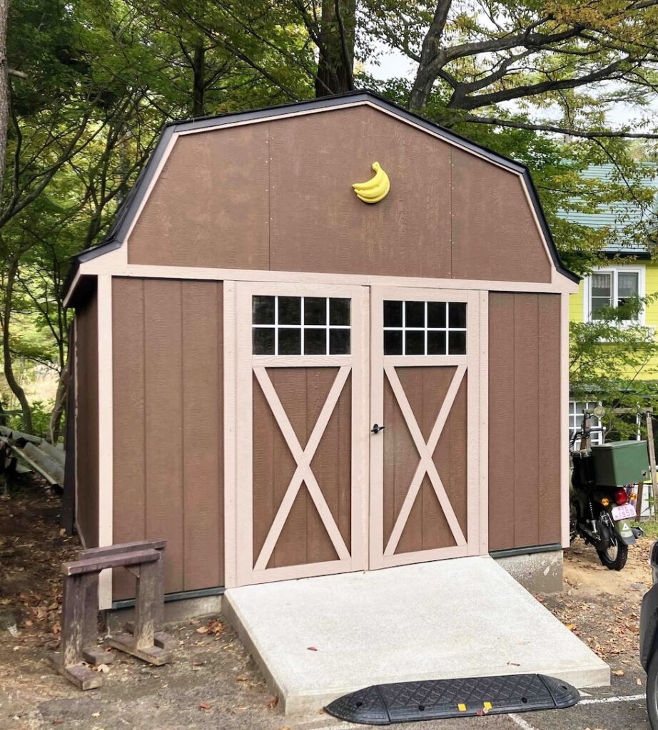 小屋の中でボルダリングができる！クライマーの夢を小屋で実現。